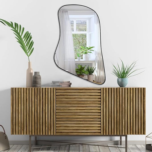 Irregular Asymmetrical Mirror - Unique Custom Wall Mirror | Alpken