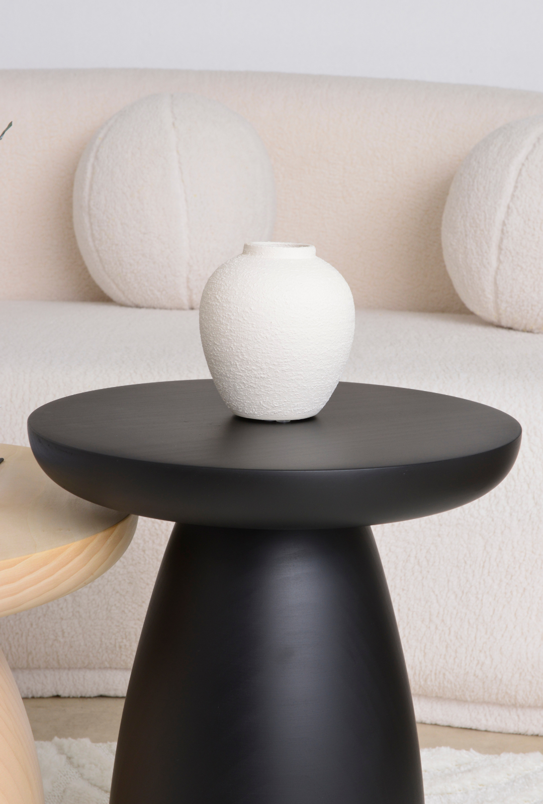 Set of 2 Sculptural Side Tables