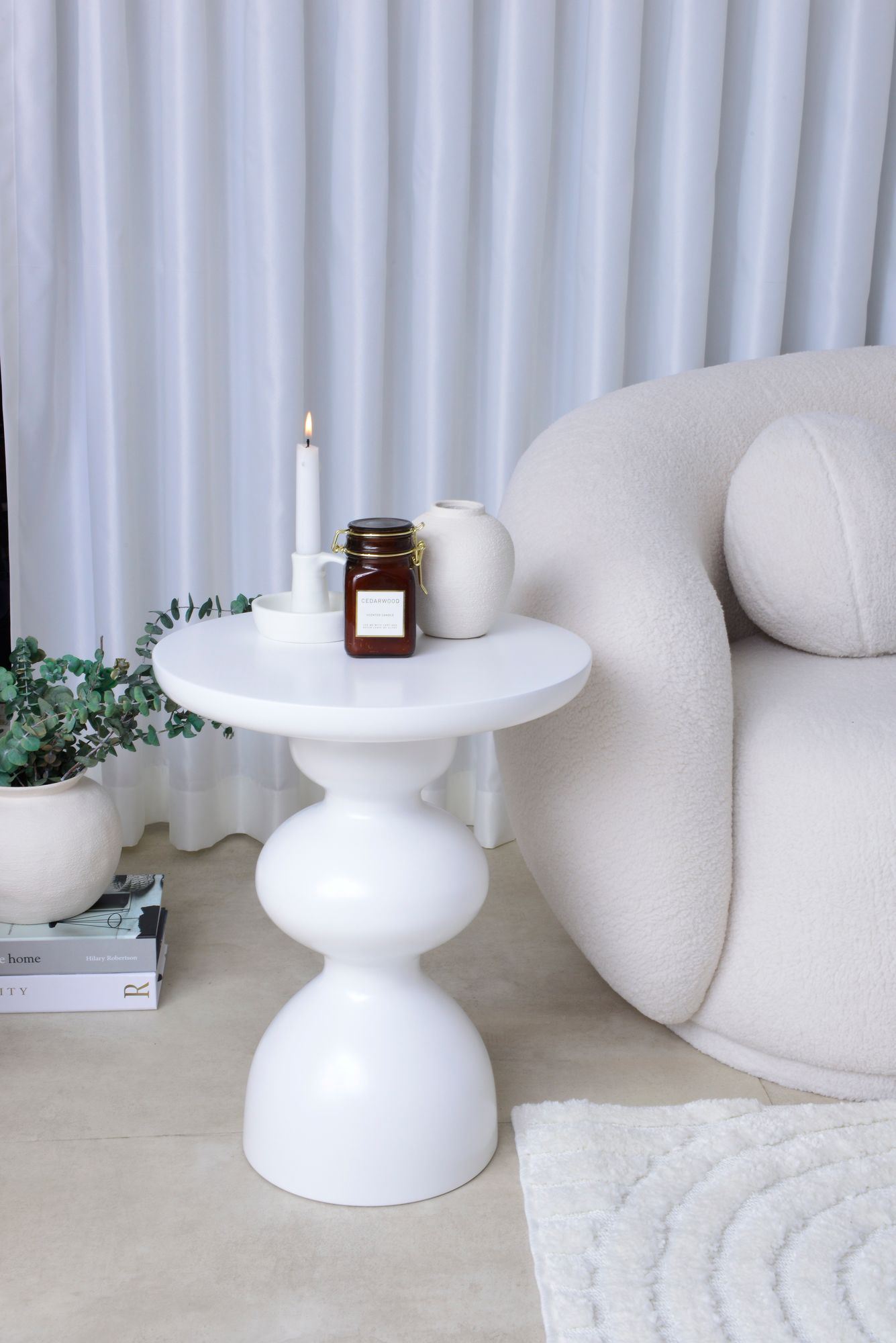 Elegance in Knots Side Table