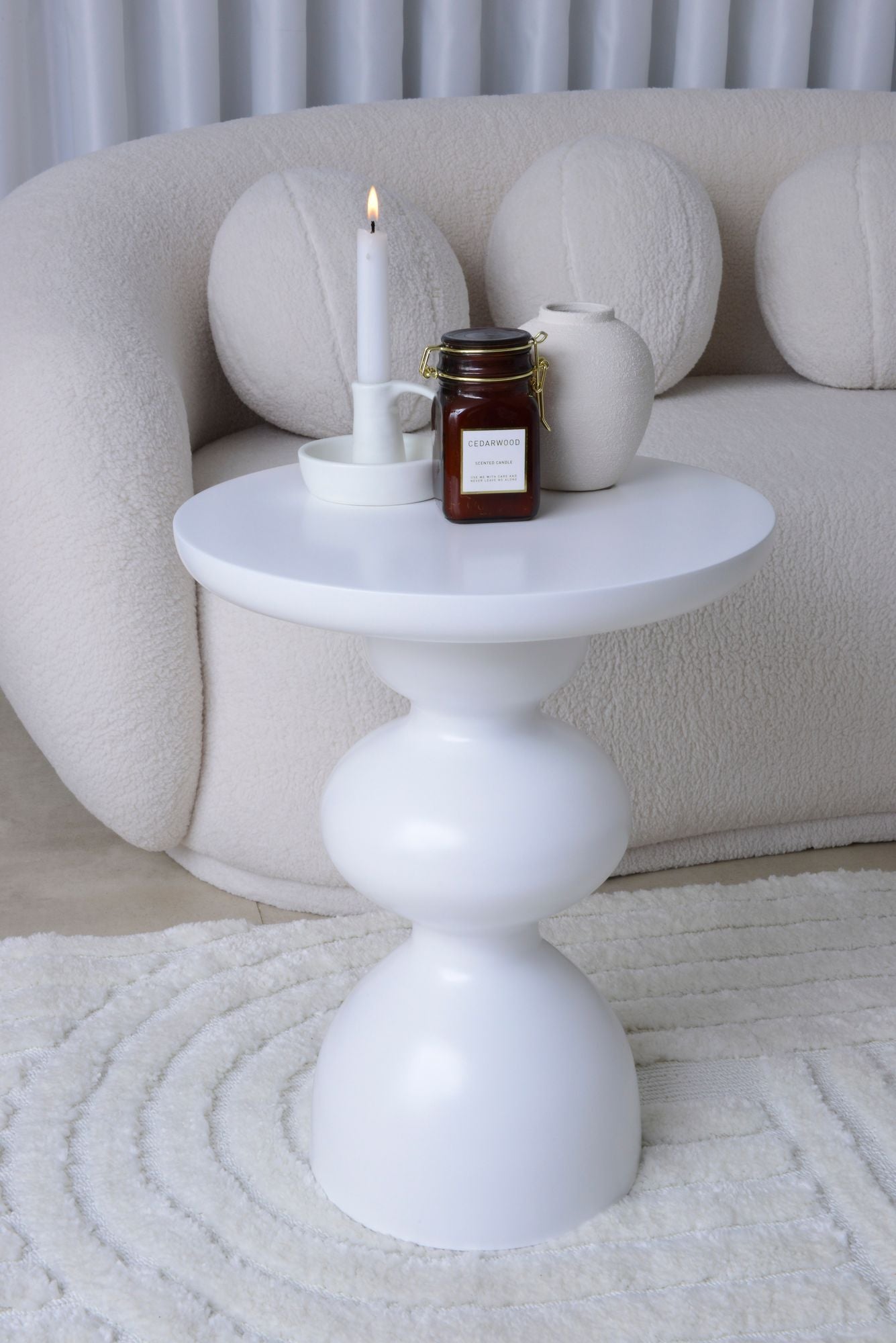 Elegance in Knots Side Table