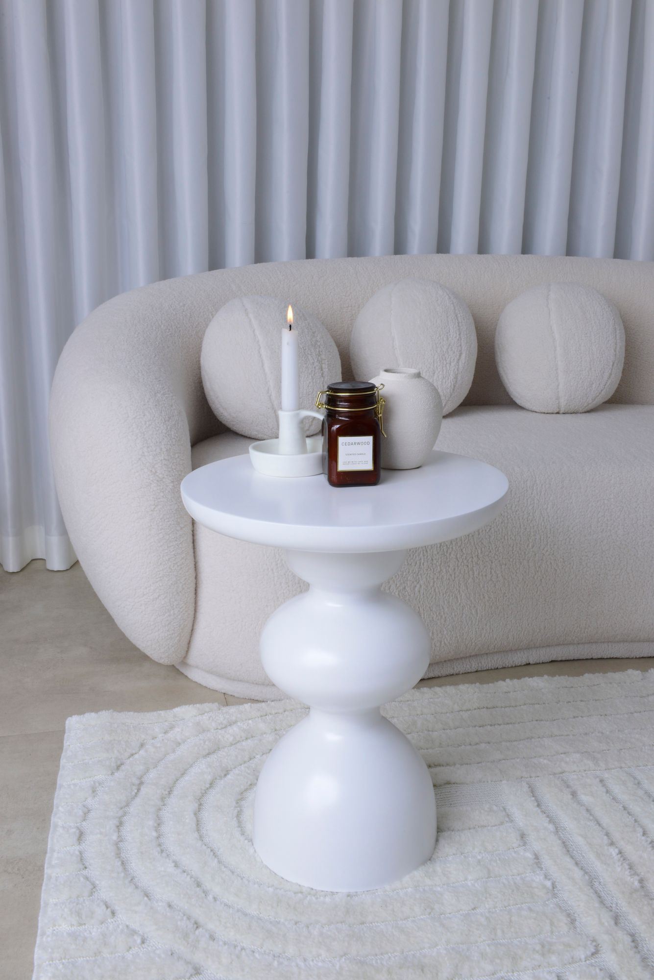 Elegance in Knots Side Table