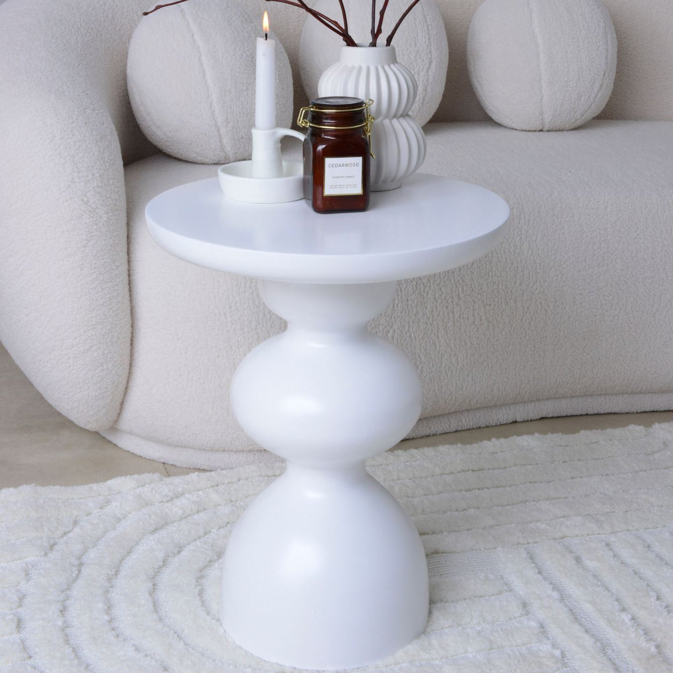 Elegance in Knots Side Table