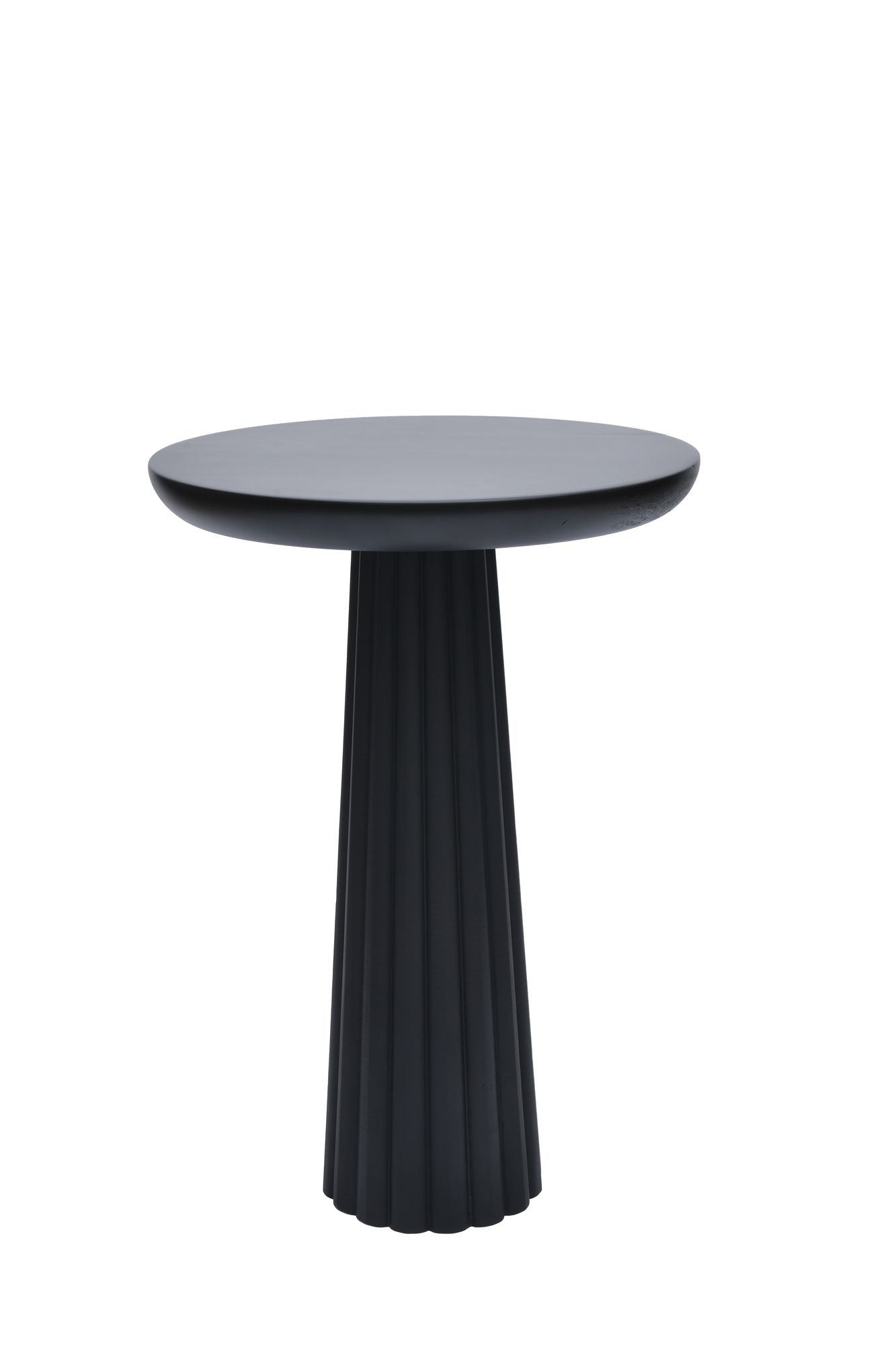Banana Side Table, Black End Table