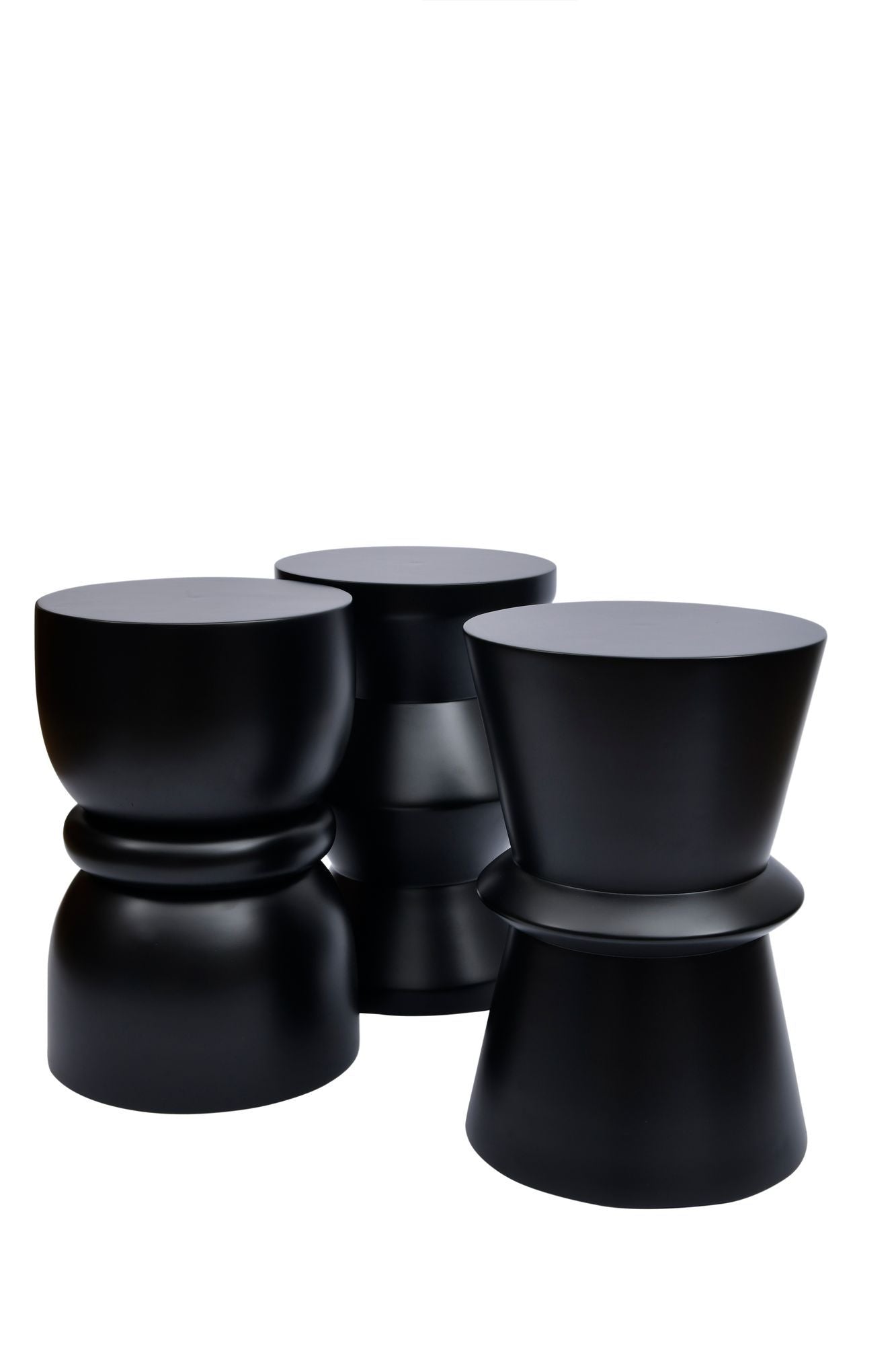 Natural Wood Citadel Side Table