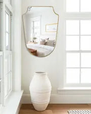 Polo Irregular Mirror Italian style Led Vanity Mirror