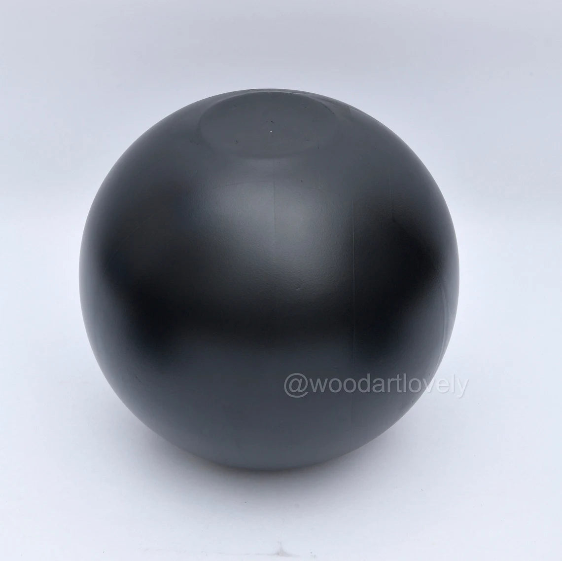 Mesa de centro con bolas de madera natural, mesa de centro, bolas de madera, mesa de vidrio con bolas de madera