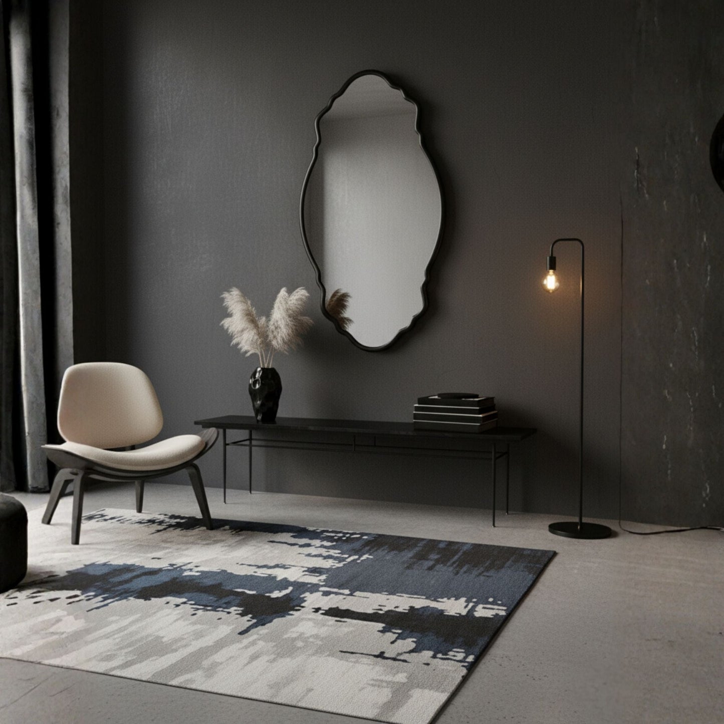 Foca Irregular Wall Mirror - Unique Asymmetrical Mirror | Alpken