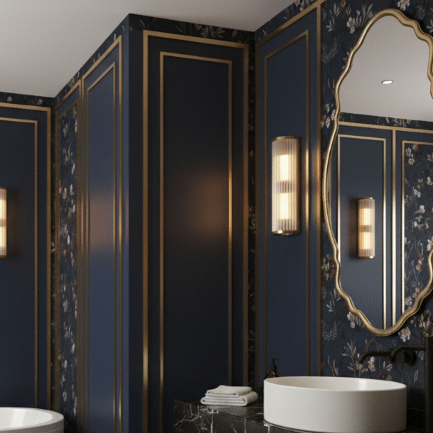 Foca Irregular Wall Mirror - Unique Asymmetrical Mirror | Alpken