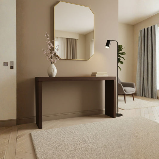 Octagonal Wall Mirror - Geometric Decorative Mirror | Alpken