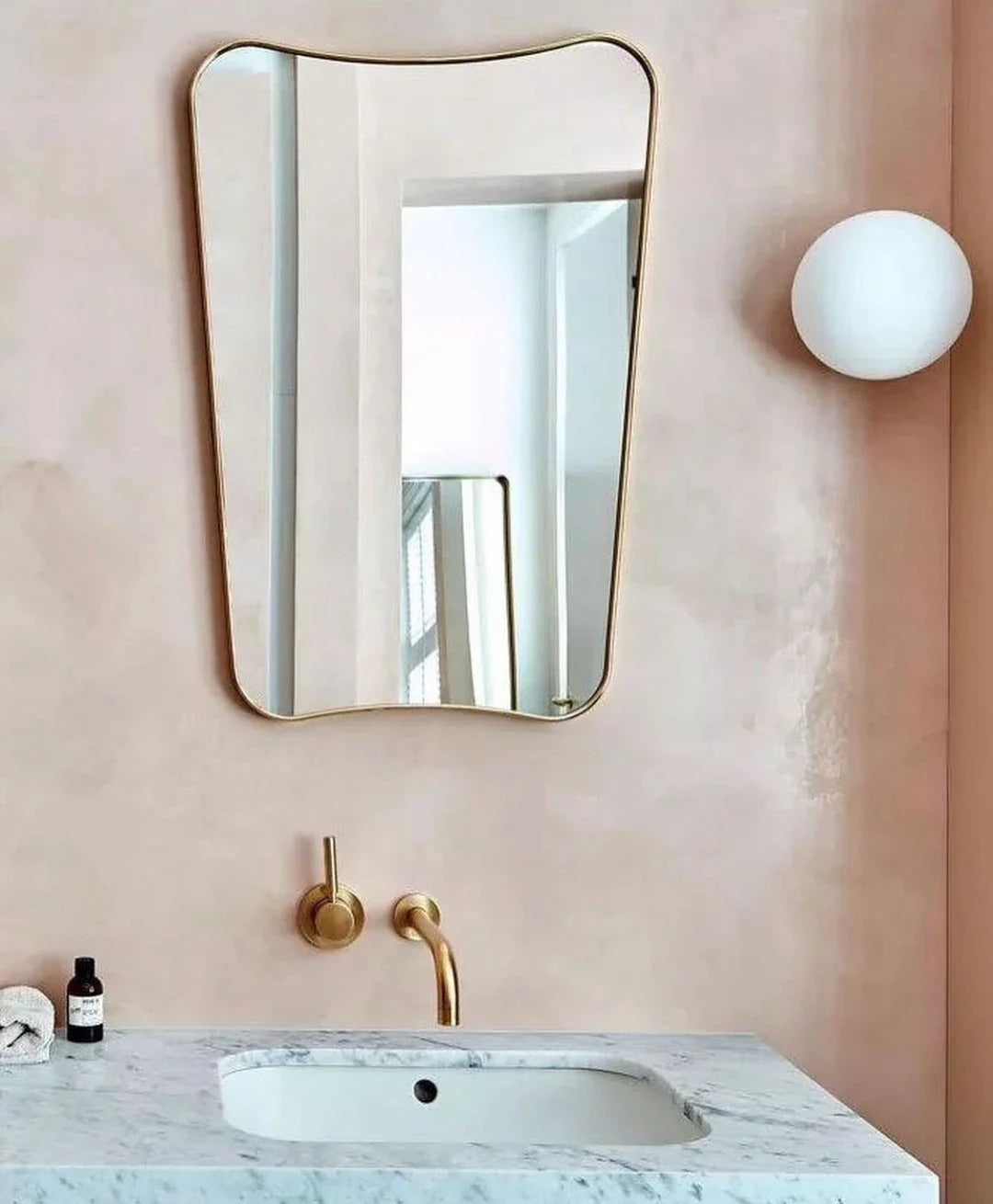 H Irregular Mirror Italian Style Asymmetrical Mirror