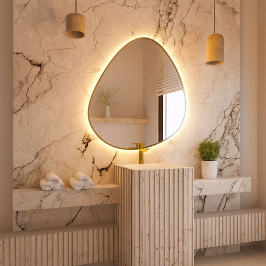 Star Irregular Asymmetrical Mirror