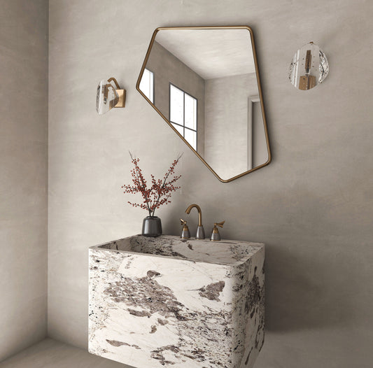Irregular Angled Mirror