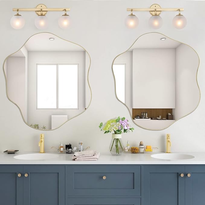 Slime Asymmetrical Mirror - Fluid Irregular Wall Mirror | Alpken