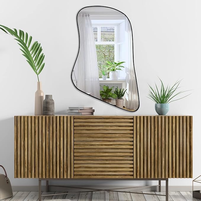 Irregular Asymmetrical Mirror - Unique Custom Wall Mirror | Alpken