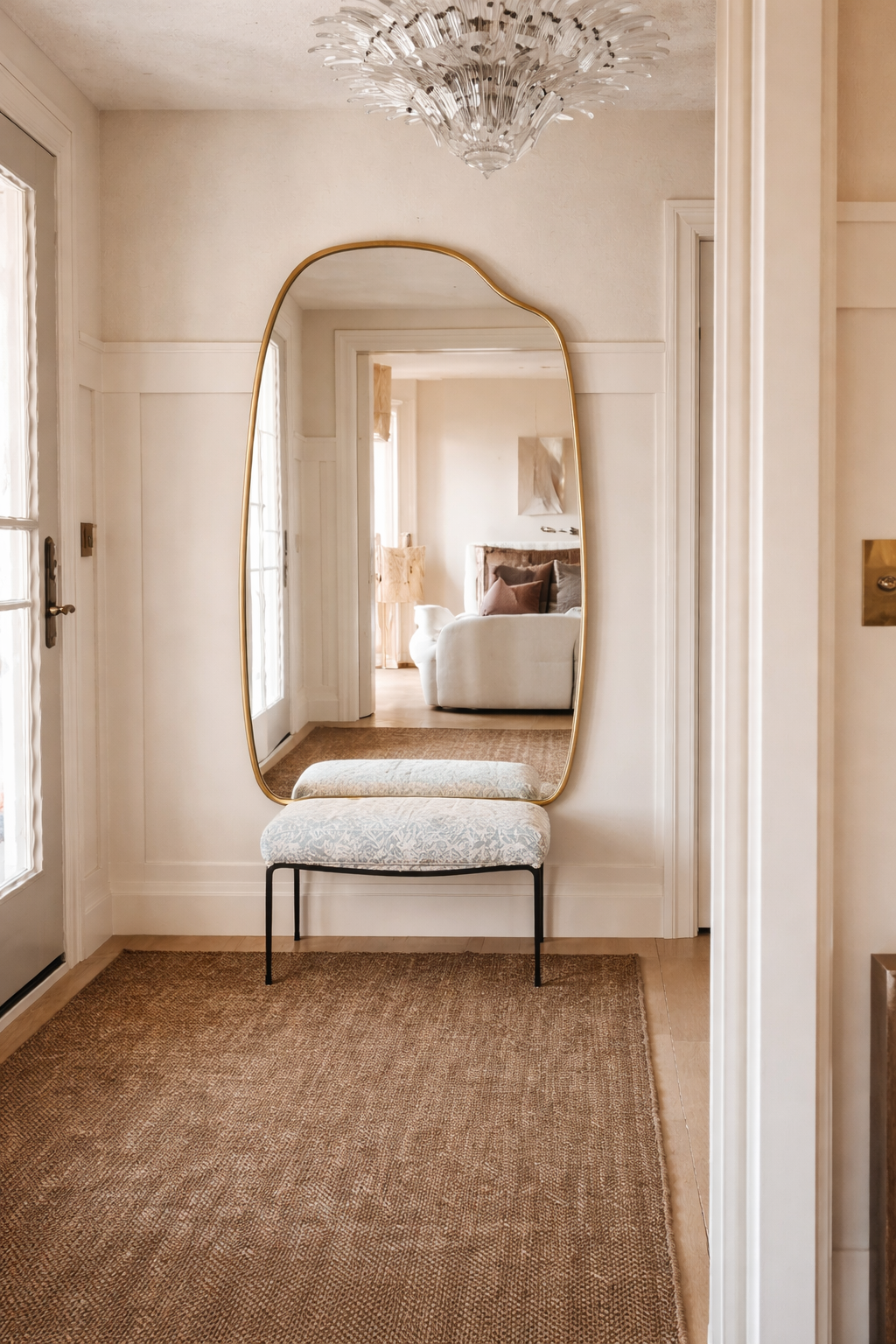 Asymmetrical Full Length Mirror Tall Body Mirror