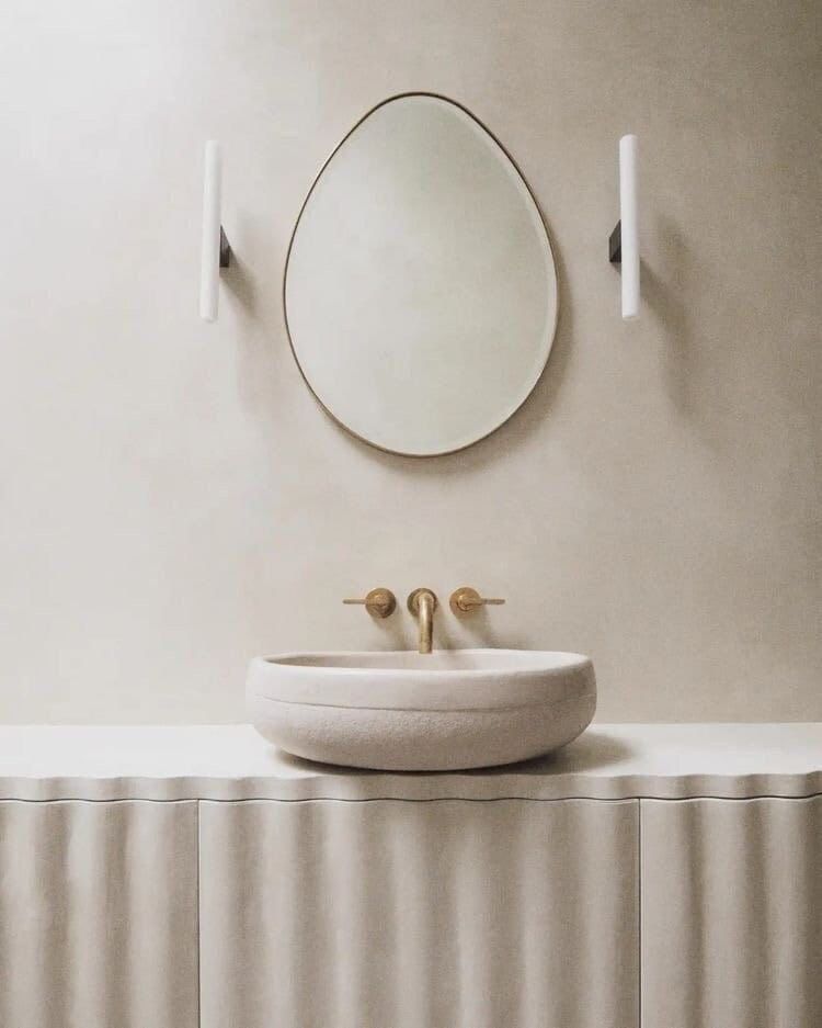 Jupiter Irregular Mirror Asymmetrical Design Led Mirror