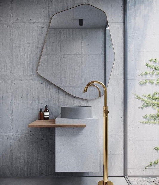 Giza Irregular Mirror - Unique Asymmetrical Wall Mirror | Alpken