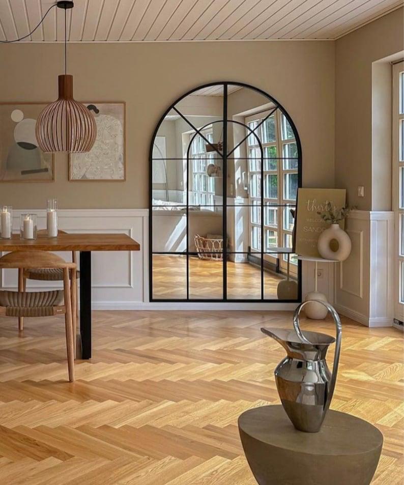 Arched Window Mirror Farm House Mirror