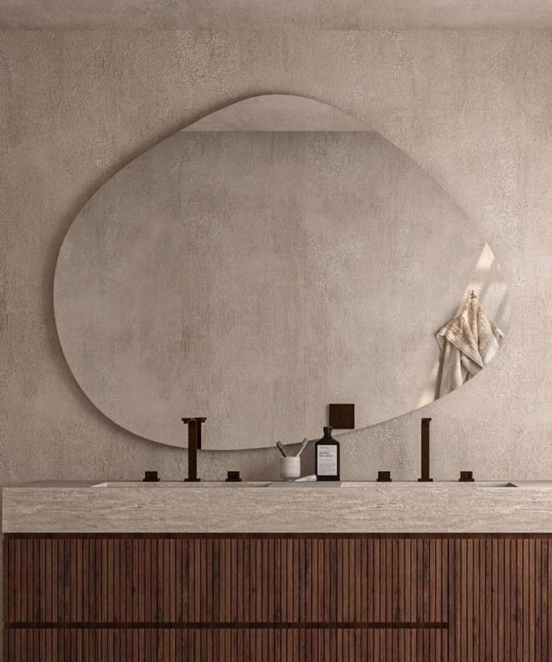 Cide Asymmyetrical Mirror Irregular LED Unique Mirror