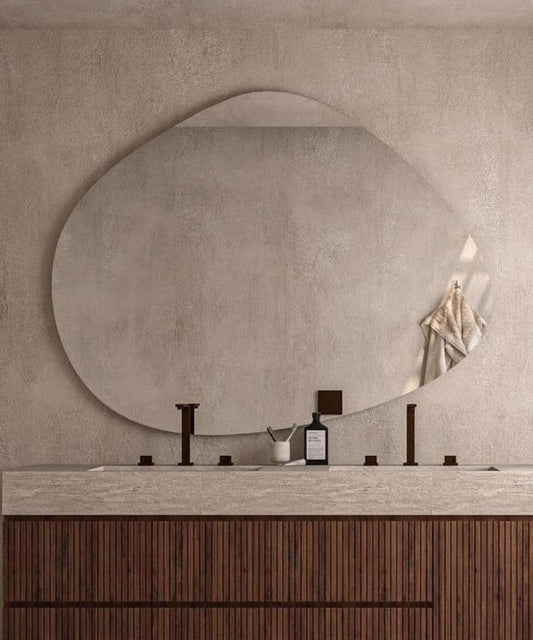 Cide Asymmyetrical Mirror Irregular LED Unique Mirror