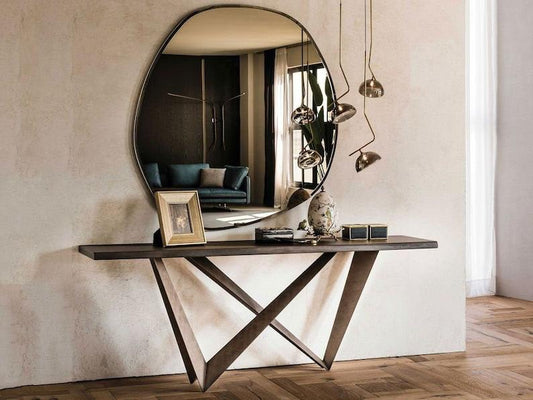 Organic Geometry Asymmetrical Mirror