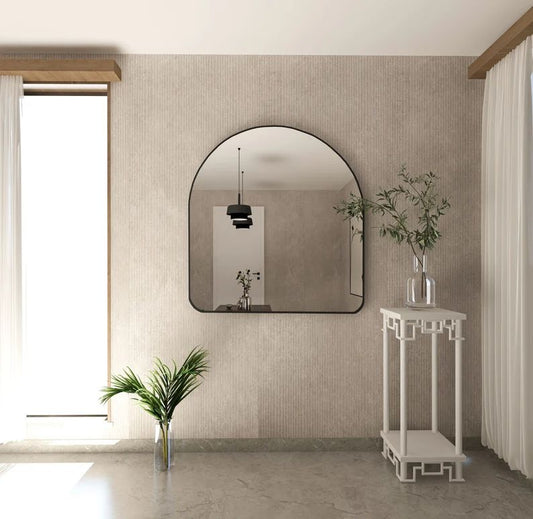 Alya Irregular Wall Mirror - Elegant Asymmetrical Design | Alpken