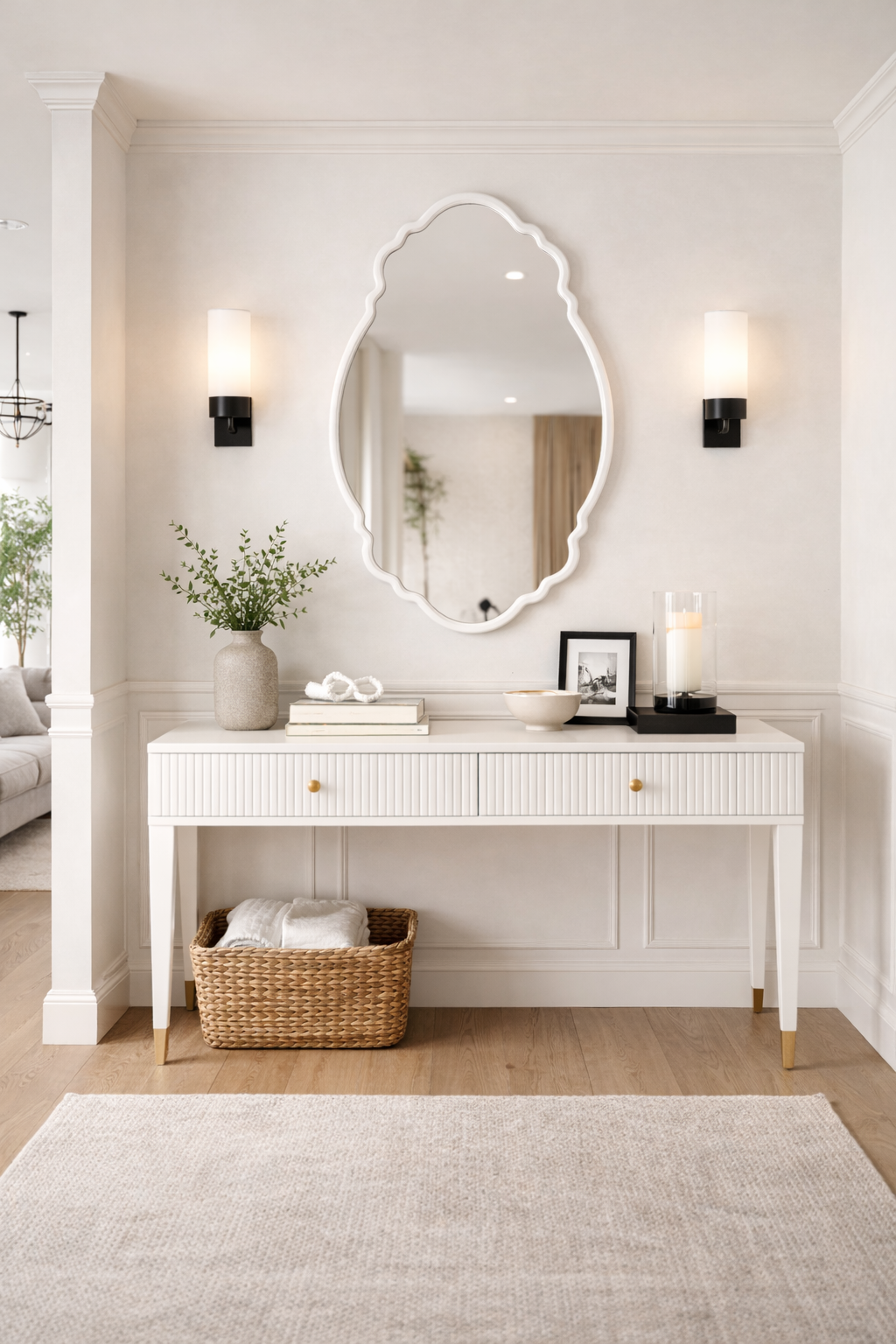 Foca Irregular Wall Mirror - Unique Asymmetrical Mirror | Alpken
