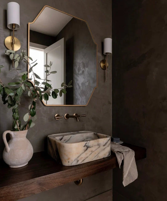 Architectural Unique Mirror Asymmetrical Wall Mirror