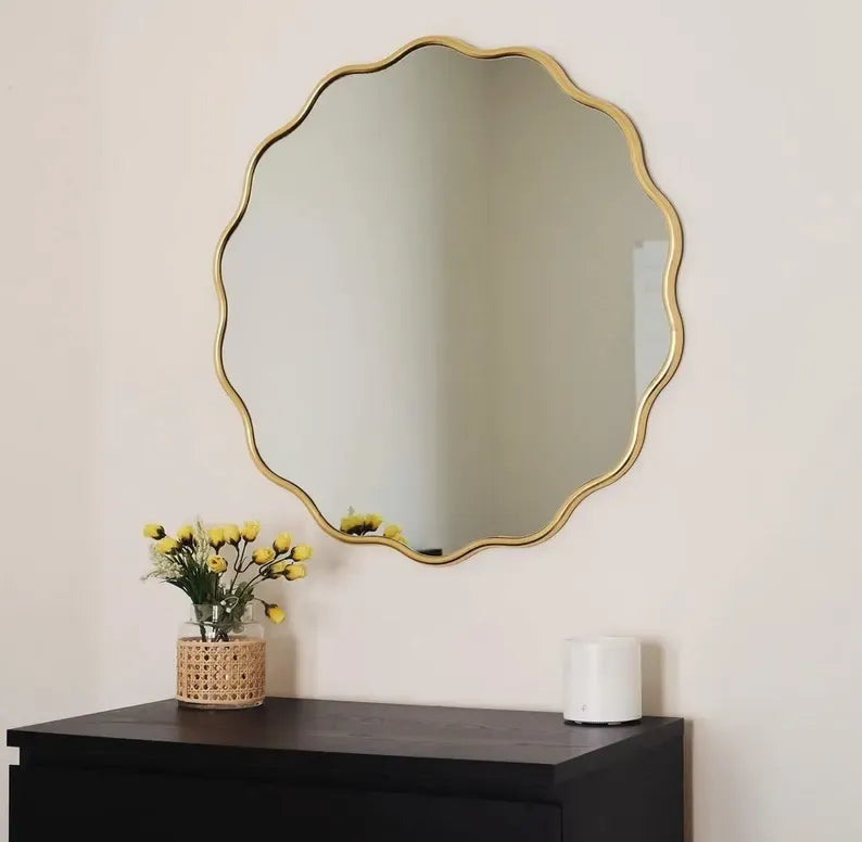 Orlando American Style Irregular Mirror - Unique Wall Mirror | Alpken