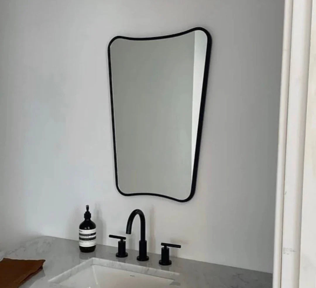 H Irregular Mirror Italian Style Asymmetrical Mirror