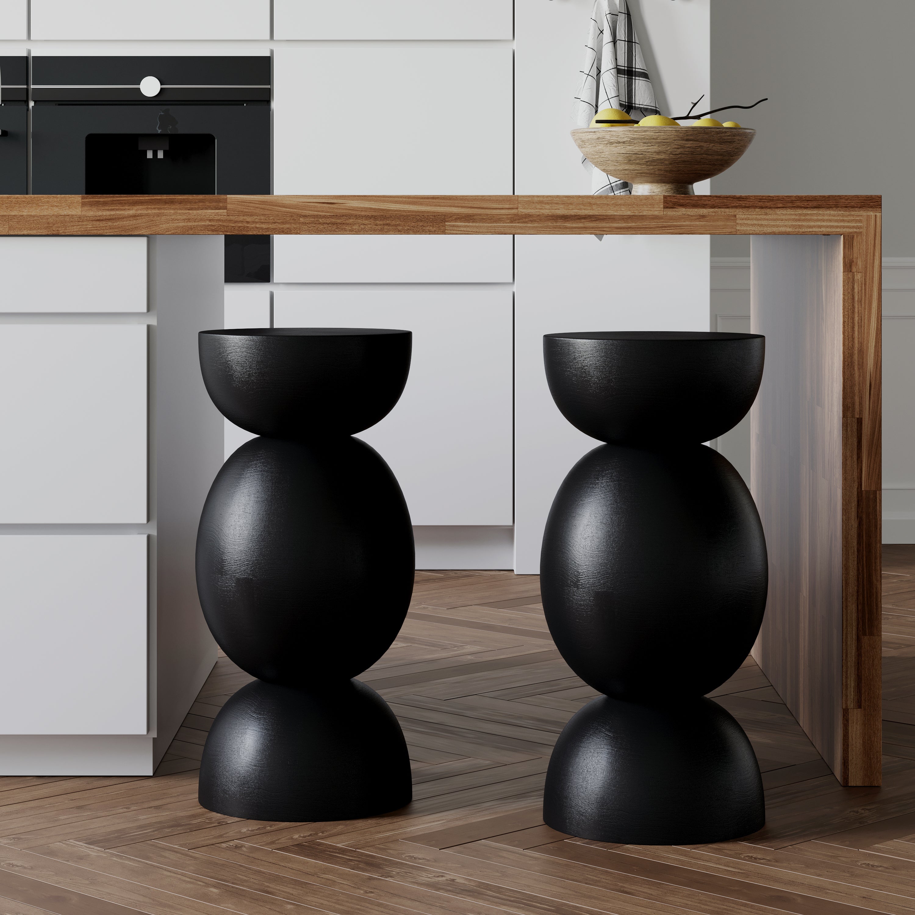 Wooden High Stool, Bar Stool, Kitchen Stool, High Stool, Stand Stool ...